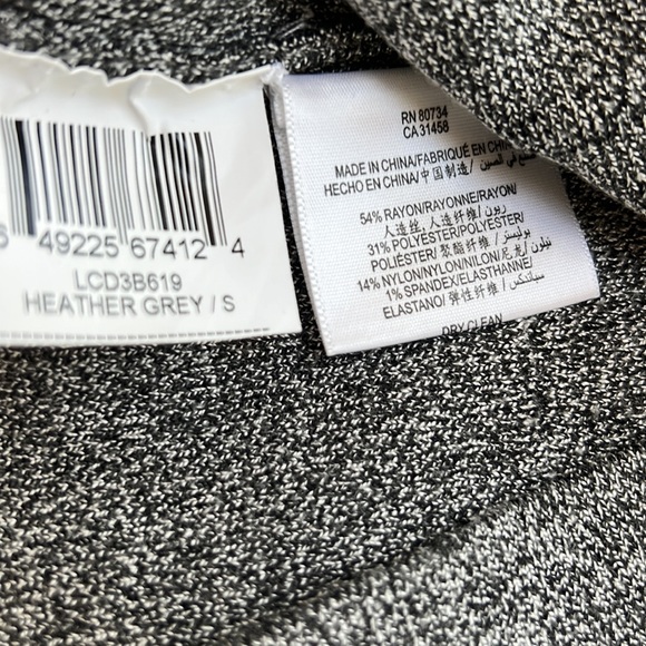 BCBG Max Azria Bandage Gray Melange Mini Skirt. s - Picture 4 of 6